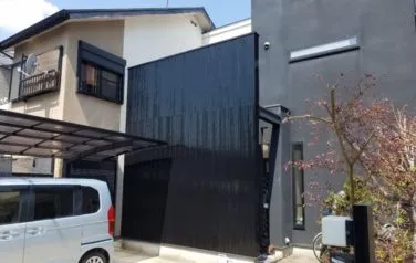 伊丹市　N様邸　塀塗装