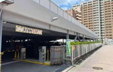 ［外壁塗装／鉄骨塗装／各種工事］兵庫県川西市市役所前の駐車場