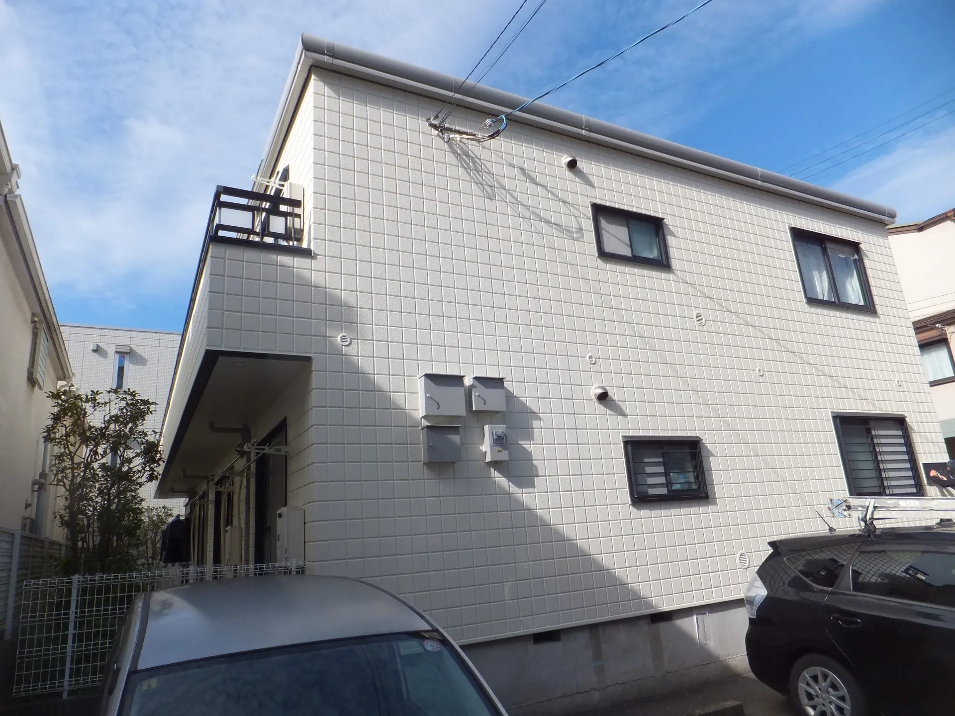 兵庫県伊丹市ハイツ 外壁・屋根塗装工事が終了いたしました