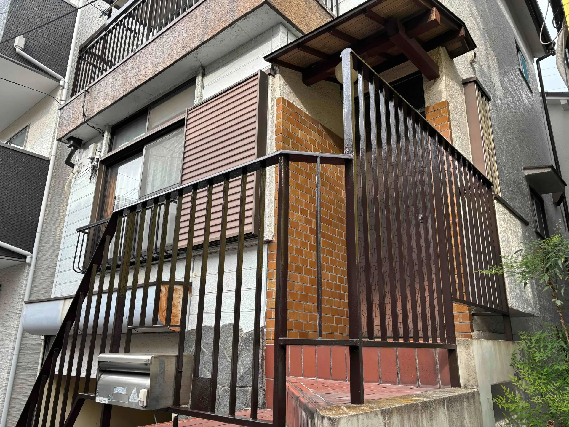 ［鉄製手摺り塗装］兵庫県尼崎市S様邸