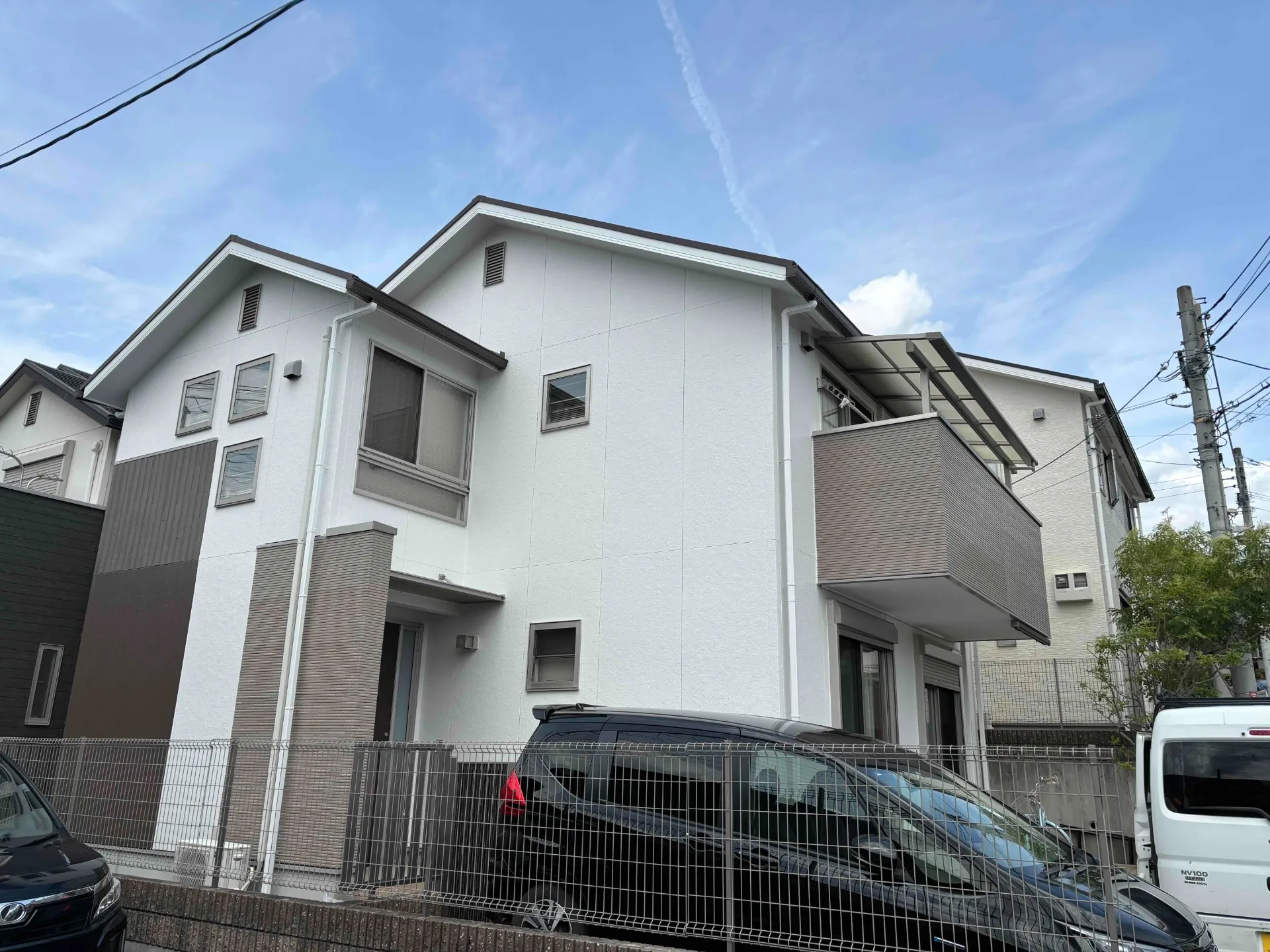 兵庫県川西市S様邸 外壁塗装と屋根塗装工事が終了いたしました