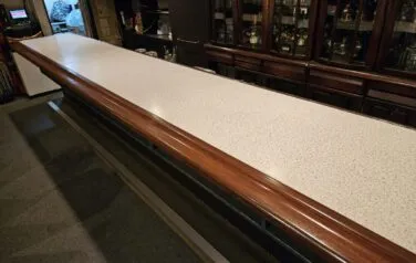 ［木製カウンター塗装］兵庫県伊丹市店舗