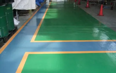 [床防塵塗装/ライン工事]大阪府堺市工場　